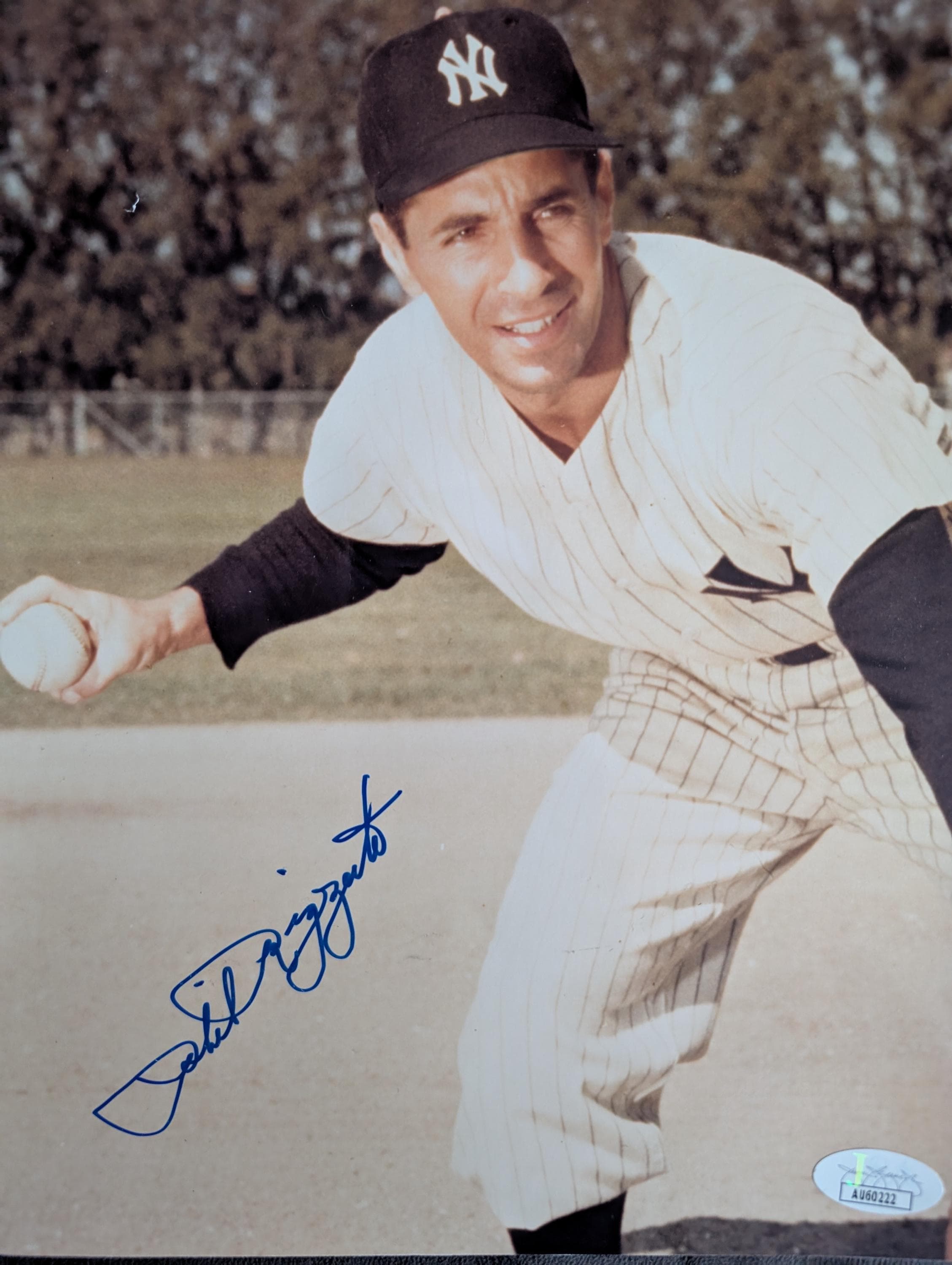 ヤンキース 殿堂入り リズートPhil Rizzuto 直筆サイン額装 COA付