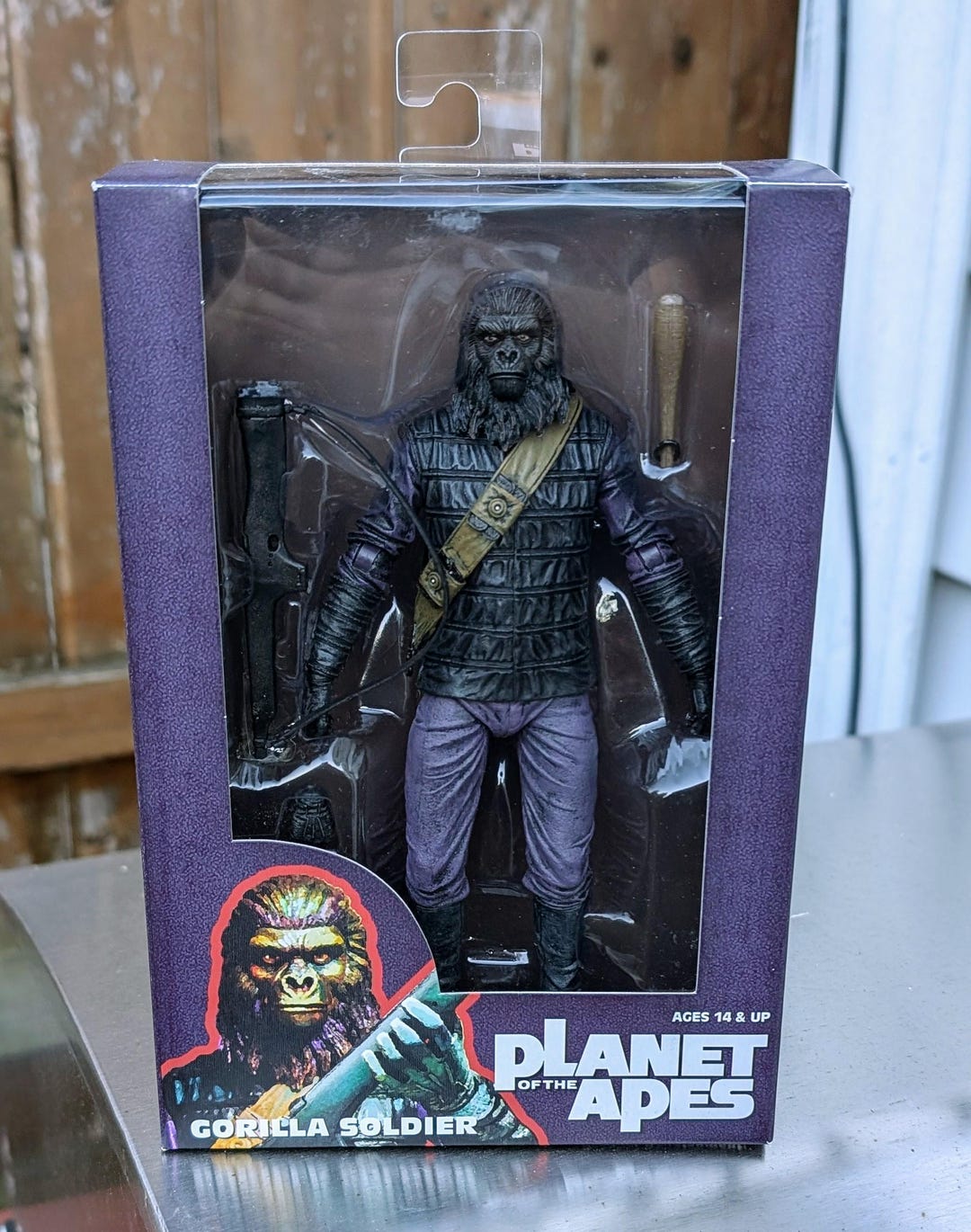 Ultimate 7-in Action Figure: Planet of the Apes - Gorilla Soldier [Neca