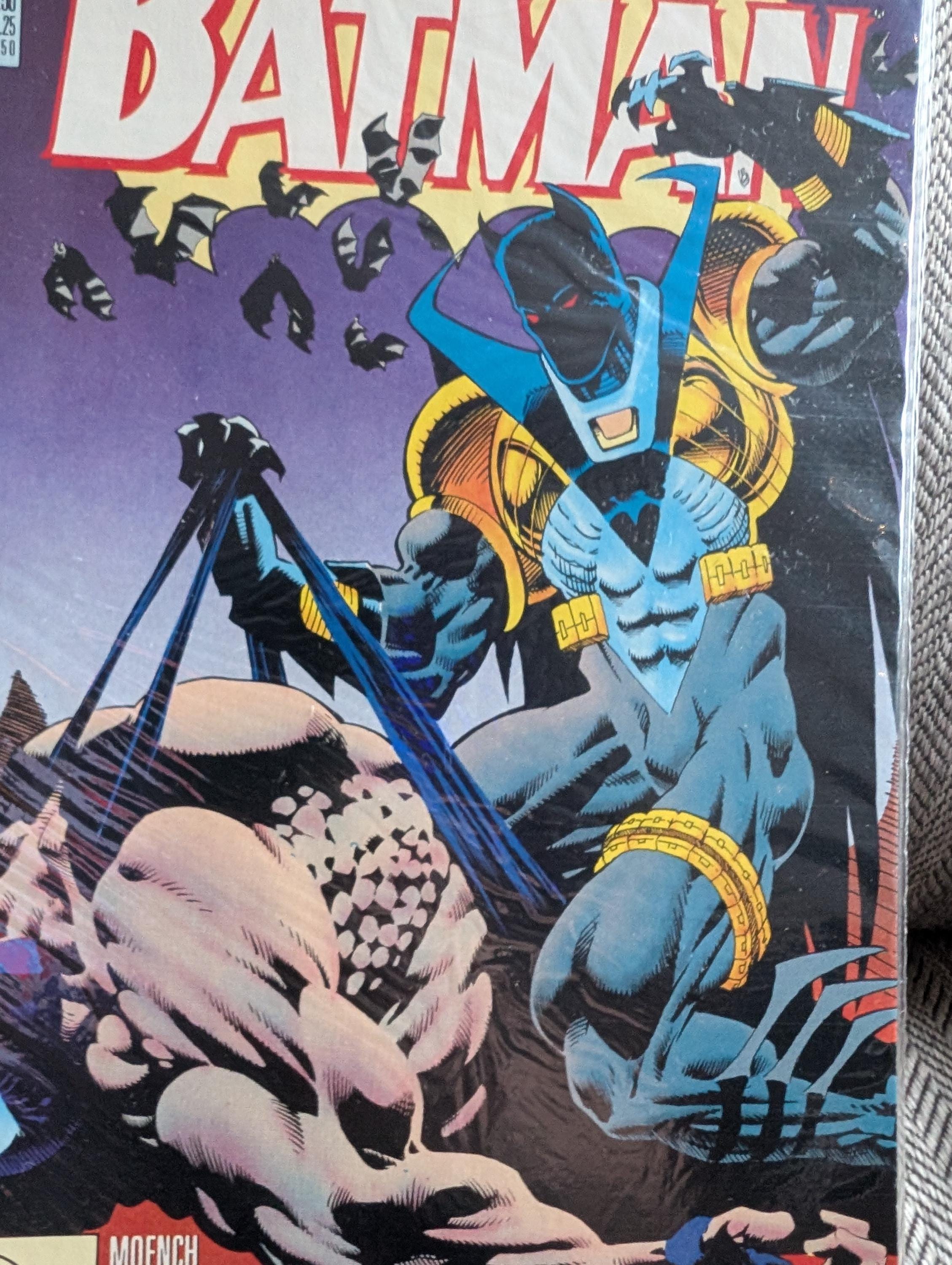 1993 DC Comics Batman 500 Knightfall 19 Conclusion Bane Cover