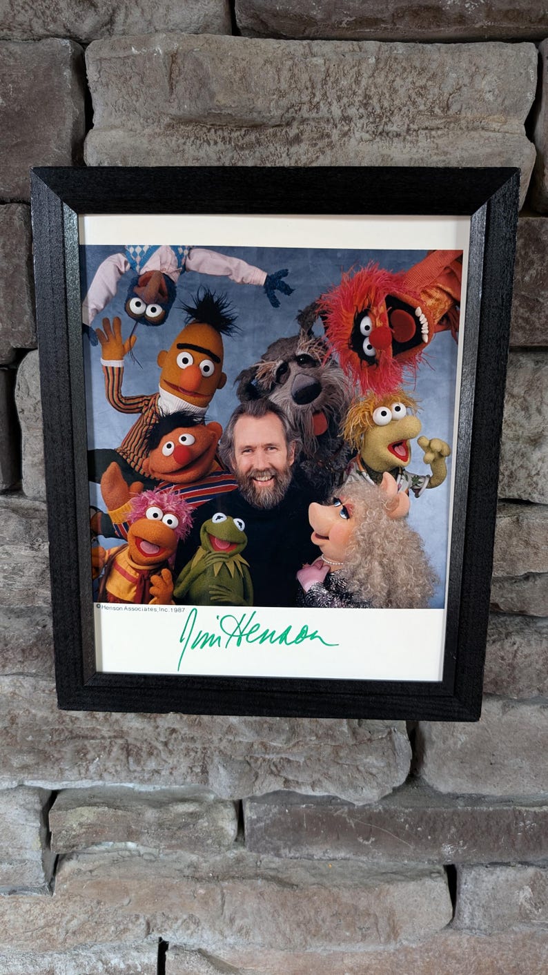 Autographed Jim Henson the Muppets Creator and Puppeteer 8x10 Inch ...