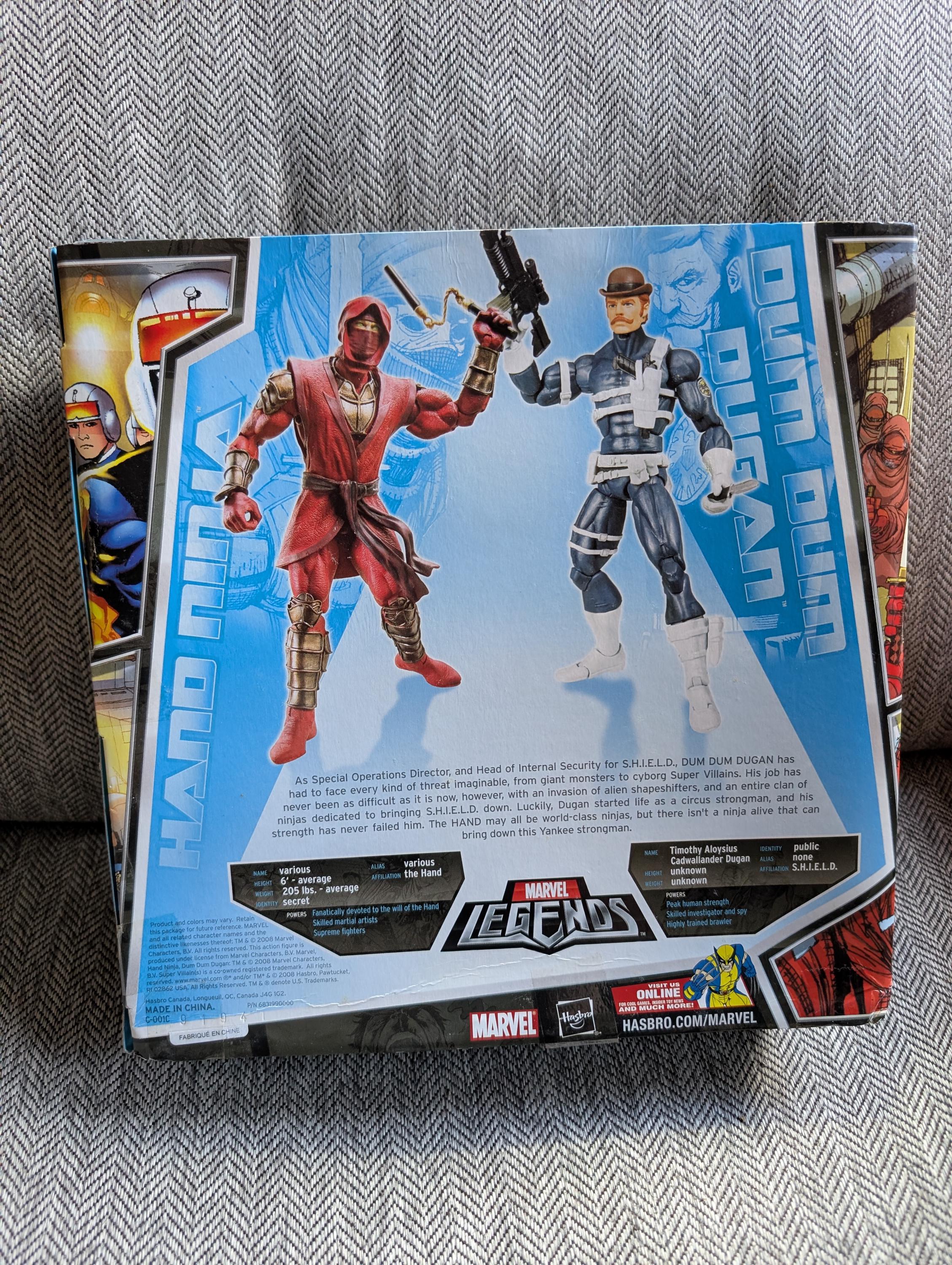 マーベルレジェンド ダムダムデュガン&ハンドニンジャ 【公式通販】