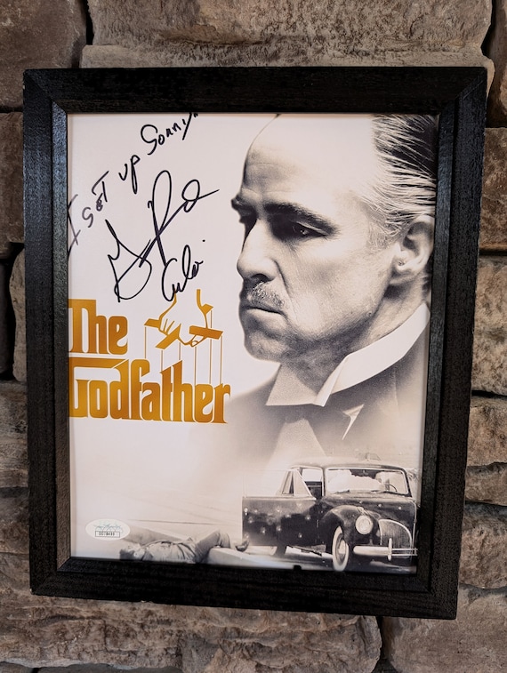 ジャンニ・ルッソ、カルロ・リッツィのサイン入りゴッドファーザー8 x