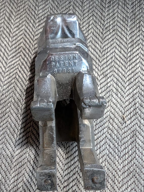 Vintage Chrome Mack Truck Bulldog Hood ornament