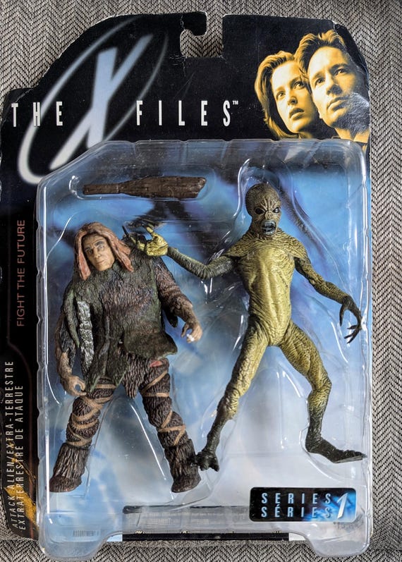 Vintage 1990s Mcfarlane Toys the X Files Series 1 Action Figure in