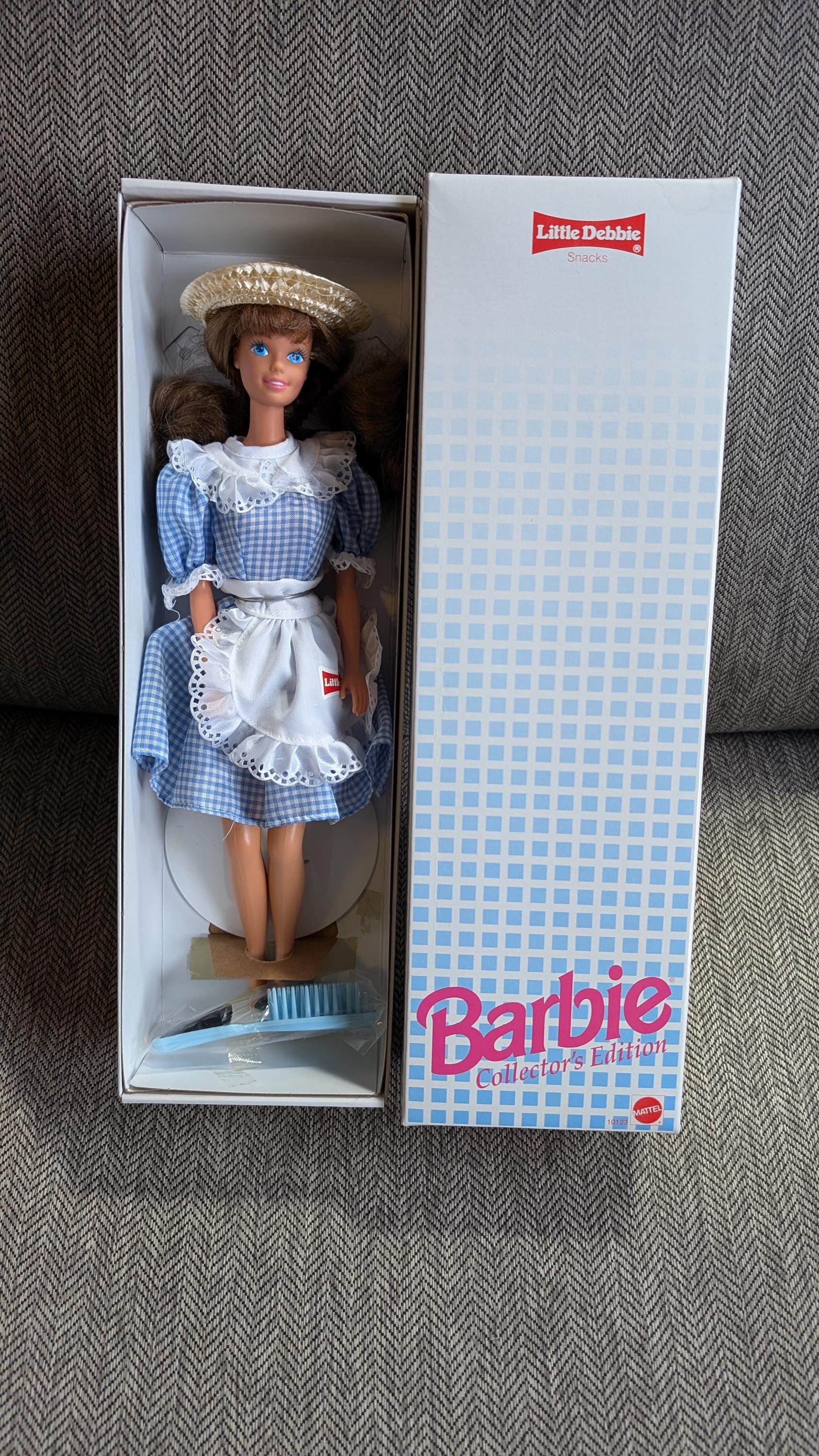 Vintage  Mattel Little Debbie Barbie doll in original box never opened.
