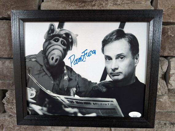Autographed Paul Fusco Puppeteer and Voice of ALF, 8x10 Inch