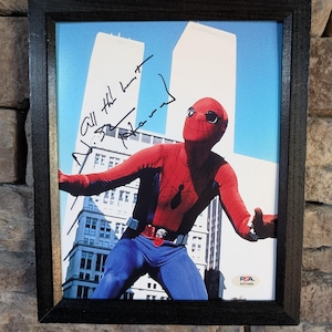Autographed Nicholas Hammond The Amazing Spiderman TV Show 8x10 inch framed photo with certificate of authenticity from PSA
