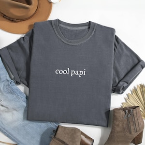 Koszulka Cool Papi, Prezent na Dzień Ojca, Koszulka Cool Papi Club, Nowa koszulka Papi, Najlepsza koszulka Papi, Ulubiony prezent Papi, Od wnuków