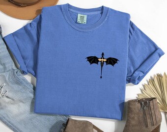 Fantasy Book Dragon Gildan Sweatshirt, The Empyrean Book Sweatshirt, Book Club Book Lover Gift, Book Hoodie, Fantasy Dragon Book Lover Shirt