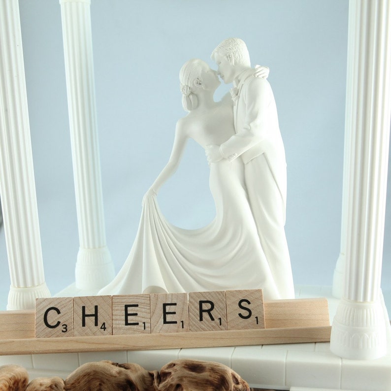 GROOM Scrabble Letters Sign RECYCLED image 3