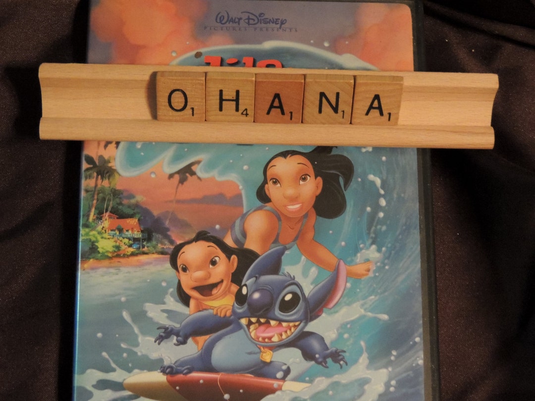 OHANA Scrabble Letters Sign Recycled Etsy