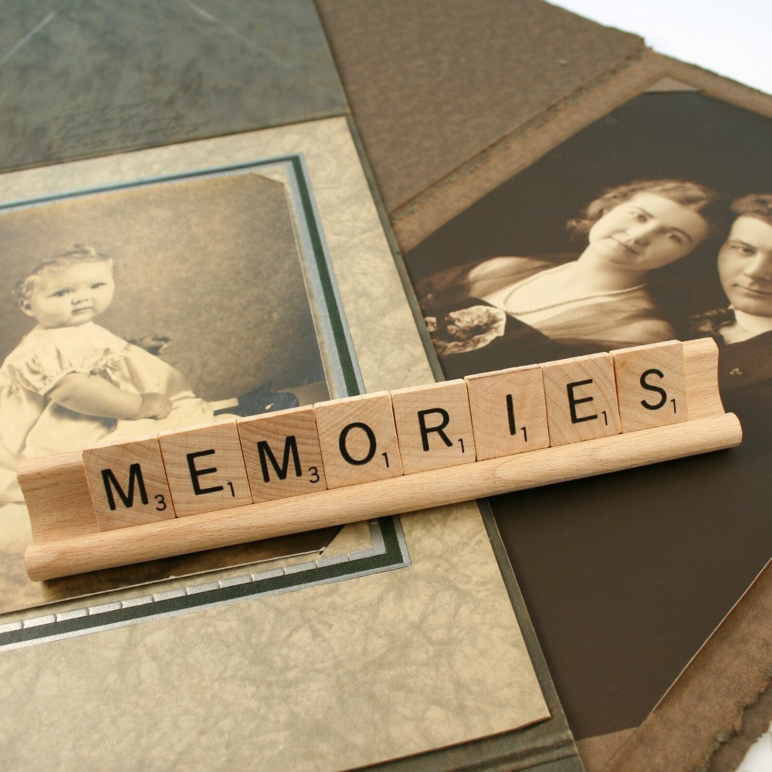 MEMORIES Scrabble Letters Sign RECYCLED Etsy