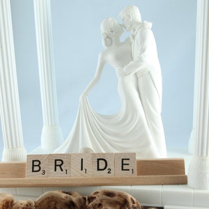 GROOM Scrabble Letters Sign RECYCLED image 2