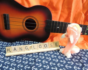 HANG LOOSE -- Scrabble Tile Sign