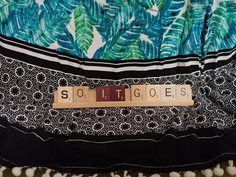 So It Goes Scrabble Tile Holder image 2