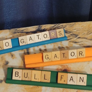 Florida Gators Scrabble Letter Sign USF Bulls image 2