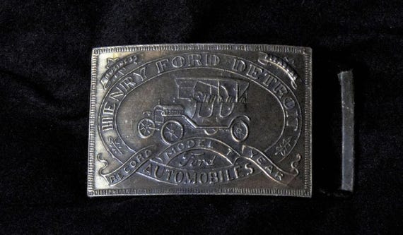 henry ford belt buckle