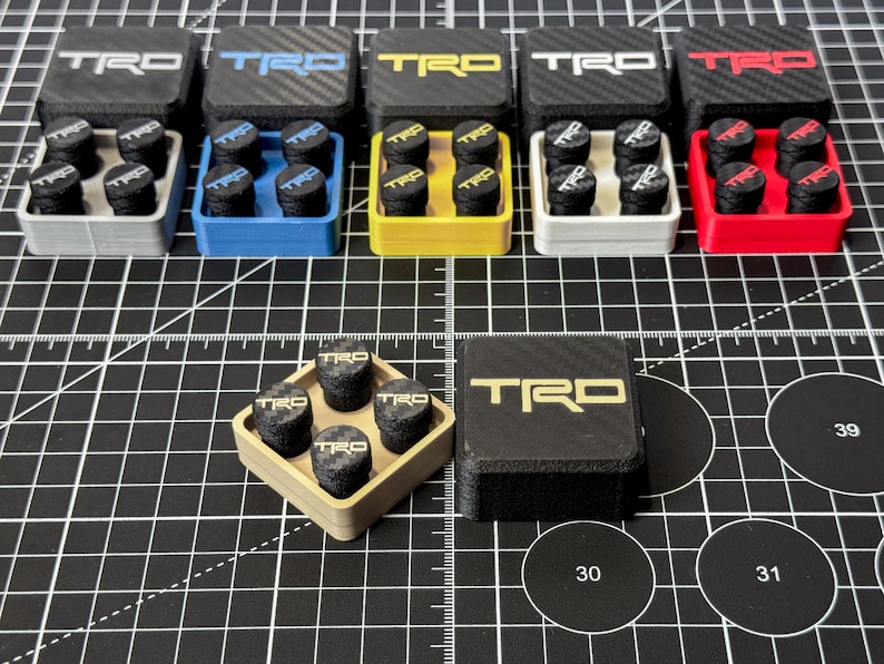 TRD Valve Stem Caps Color matching Desert Tan
