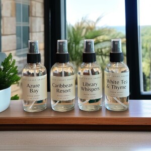 Scented Room Spray / Linen Spray / Room Spritz / Car Spray 4oz