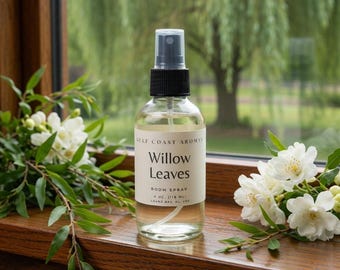 Willow Leaves Scented Room Spray / Linen Spray / Room Spritz / Car Spray 4oz. Inspired by H & H Willow