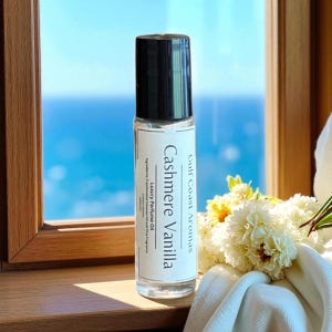 Cashmere Vanilla Perfume Oil,  Roll On Perfume . Inspired By Phlur’s Vanilla Skin