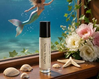 Sirens Whisper Perfume Oil , Roll On Perfume. Spa Scent Limited Edition. “Inspired By” Inis Energy Of The Sea