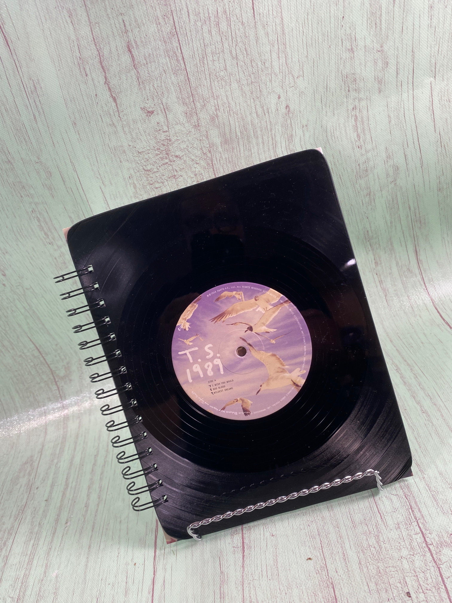Vinyl Notebook Upcycled Vinyl Record Notebook: Music Lover Journal - Etsy
