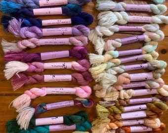 Needle Necessities overdyed virgin wool thread