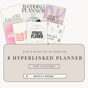 PLR Planner Bundle | Private Label Rights | Master Resell Rights |