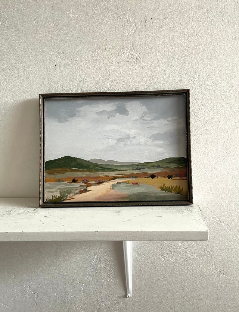 original desert landscape painting 9x12 abstract landscape pamela munger desert landscape image 4