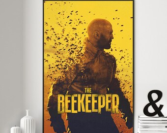 The Beekeeper (2024) Movie Poster,High Quality Poster,Wall Decor Printings,Modern Wall Decor Poster,Canvas Poster,Unframed Poster