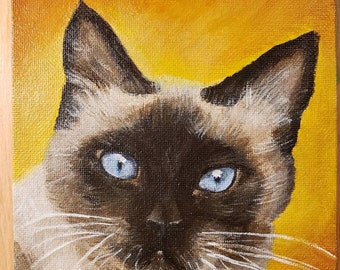 Hand-Painted Pet Portraits 5x7 or 8x10