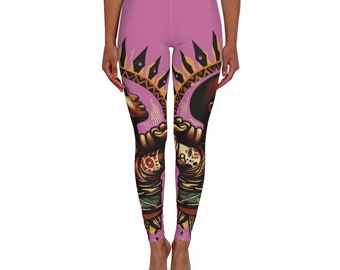 Veerkracht Bantu casual spandex-legging voor dames