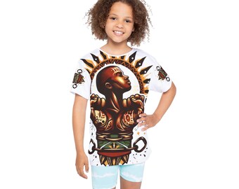 Bantu Resilience sportshirt voor kinderen (AOP)