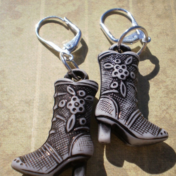Black Victorian Boots