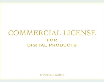 Commercial License for Digital Products
