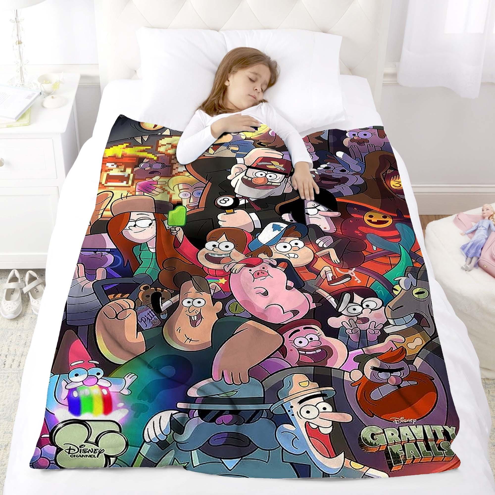 Discover Halloween Blanket Gift Blanket Gravity Falls Blanket Throw Flannel Blanket Birthday Gift.