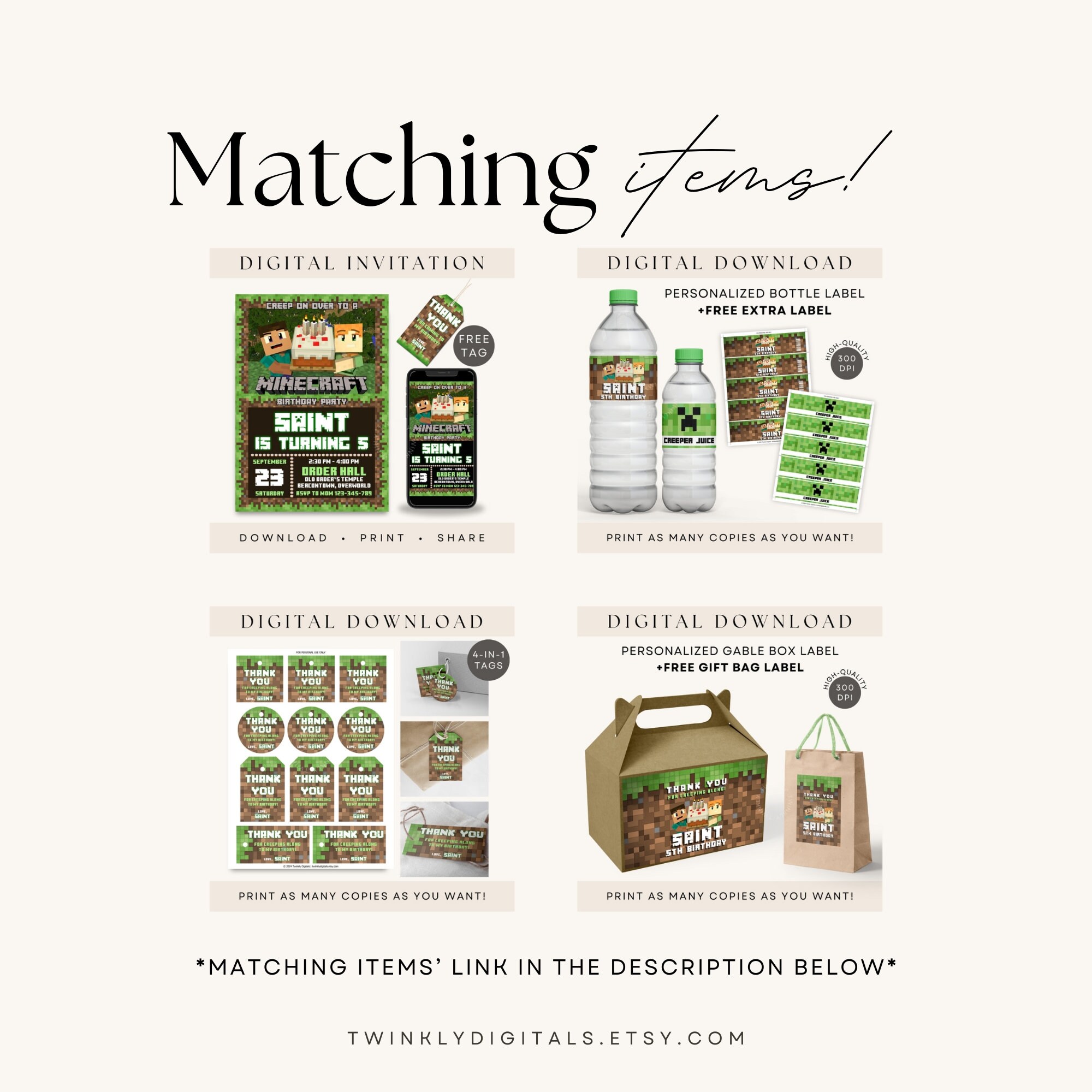 Juice Pouch Tag Template