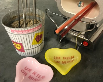 UR Kiln Or Mine Candy Heart Ring Dish