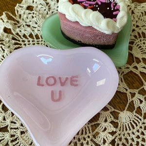 Luv U Candy Heart Ring Dish image 7