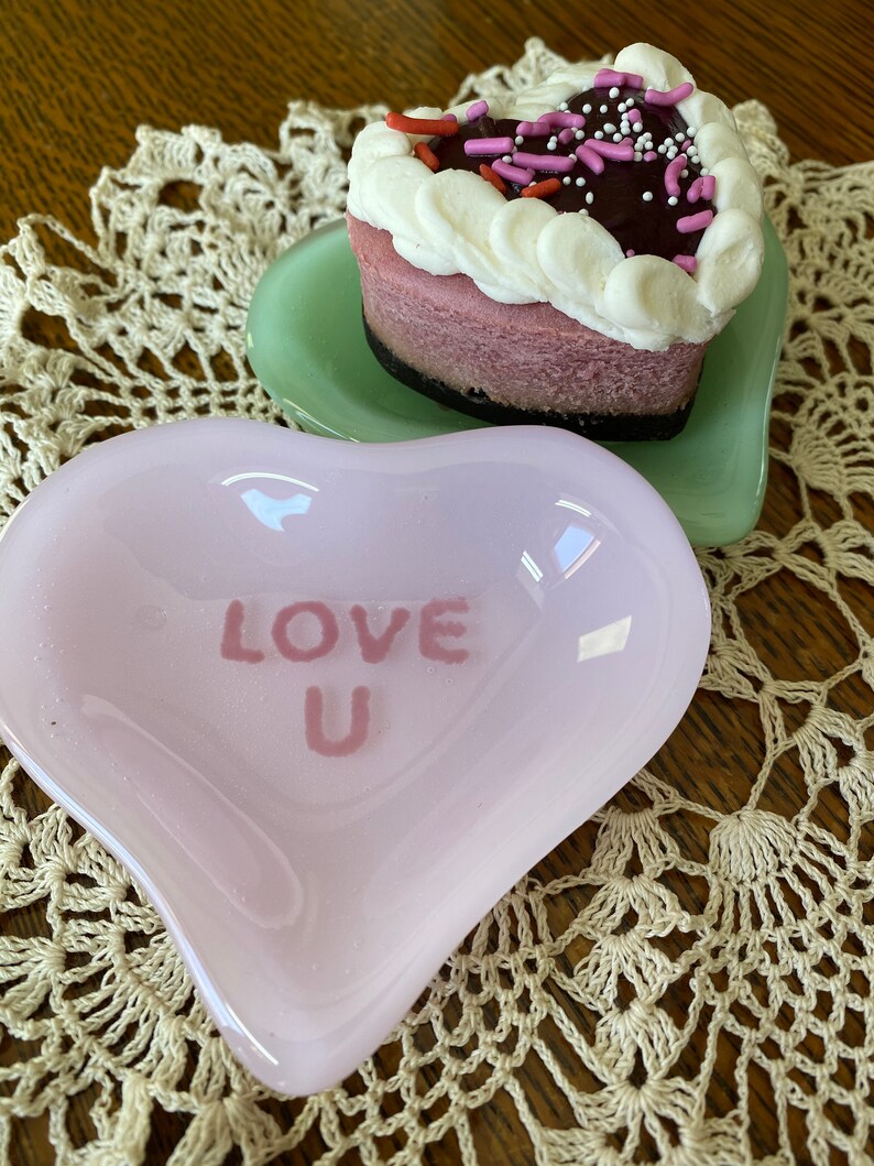 Luv U Candy Heart Ring Dish image 7