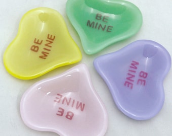 Be Mine Candy Heart Ring Dish