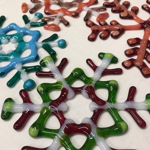 Part Two - How to Make Fused Glass Snowflakes Additional Patterns