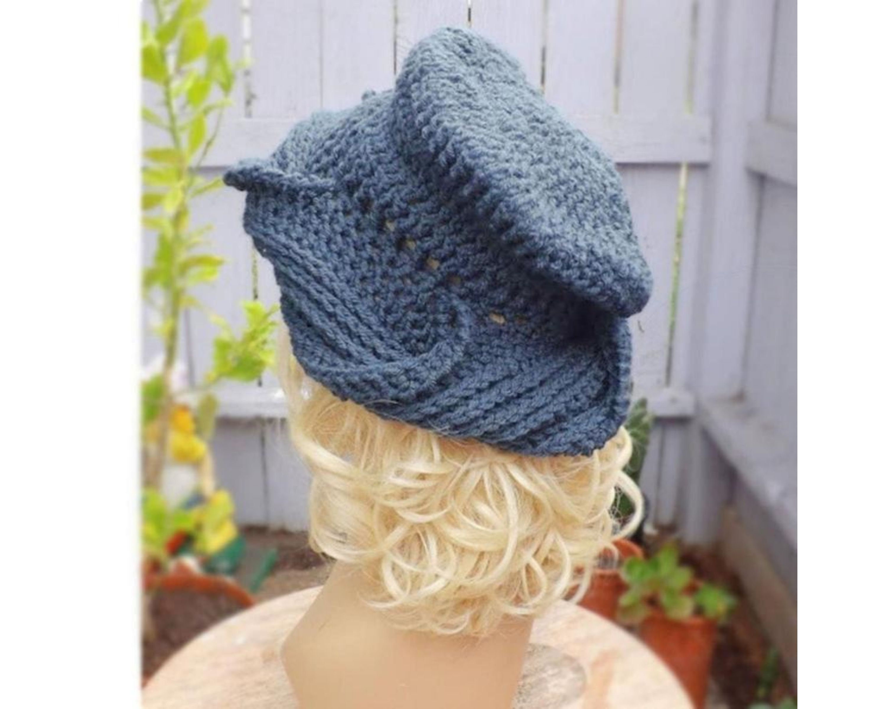 chemo knitted turban pattern