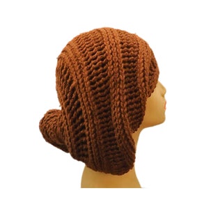 DIY Mobius Winter Beanie Crochet Hat Pattern Intermediate Level Stay Cozy & Warm image 3