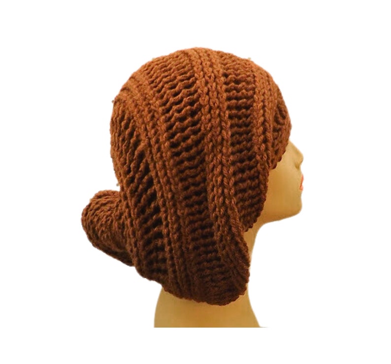 DIY Mobius Winter Beanie Crochet Hat Pattern Intermediate Level Stay Cozy & Warm image 3