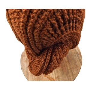 DIY Mobius Winter Beanie Crochet Hat Pattern Intermediate Level Stay Cozy & Warm image 7