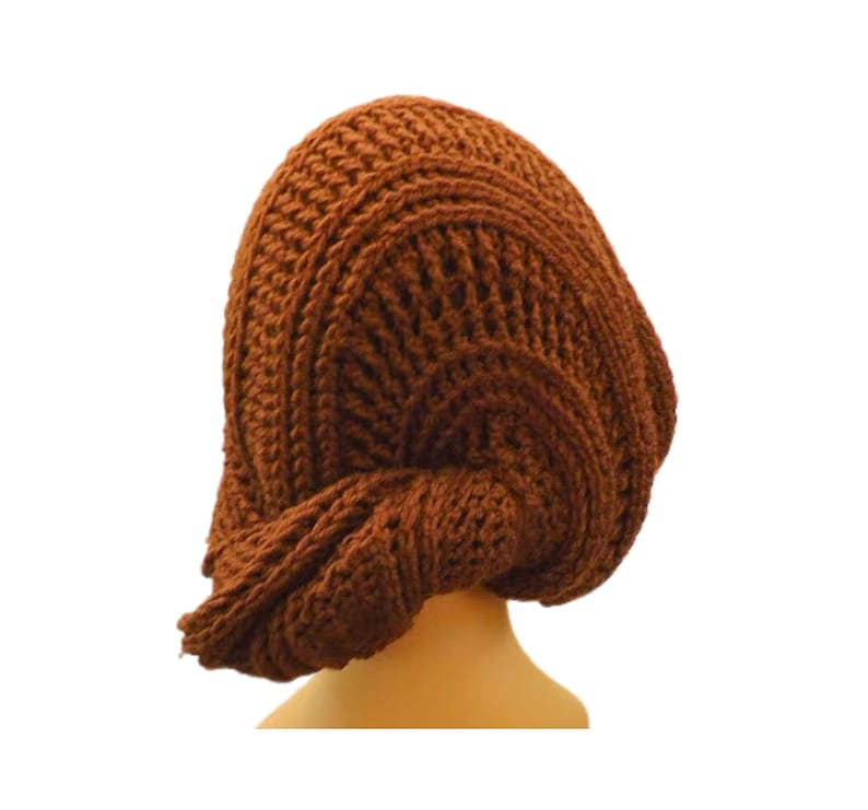 DIY Mobius Winter Beanie Crochet Hat Pattern Intermediate Level Stay Cozy & Warm image 6