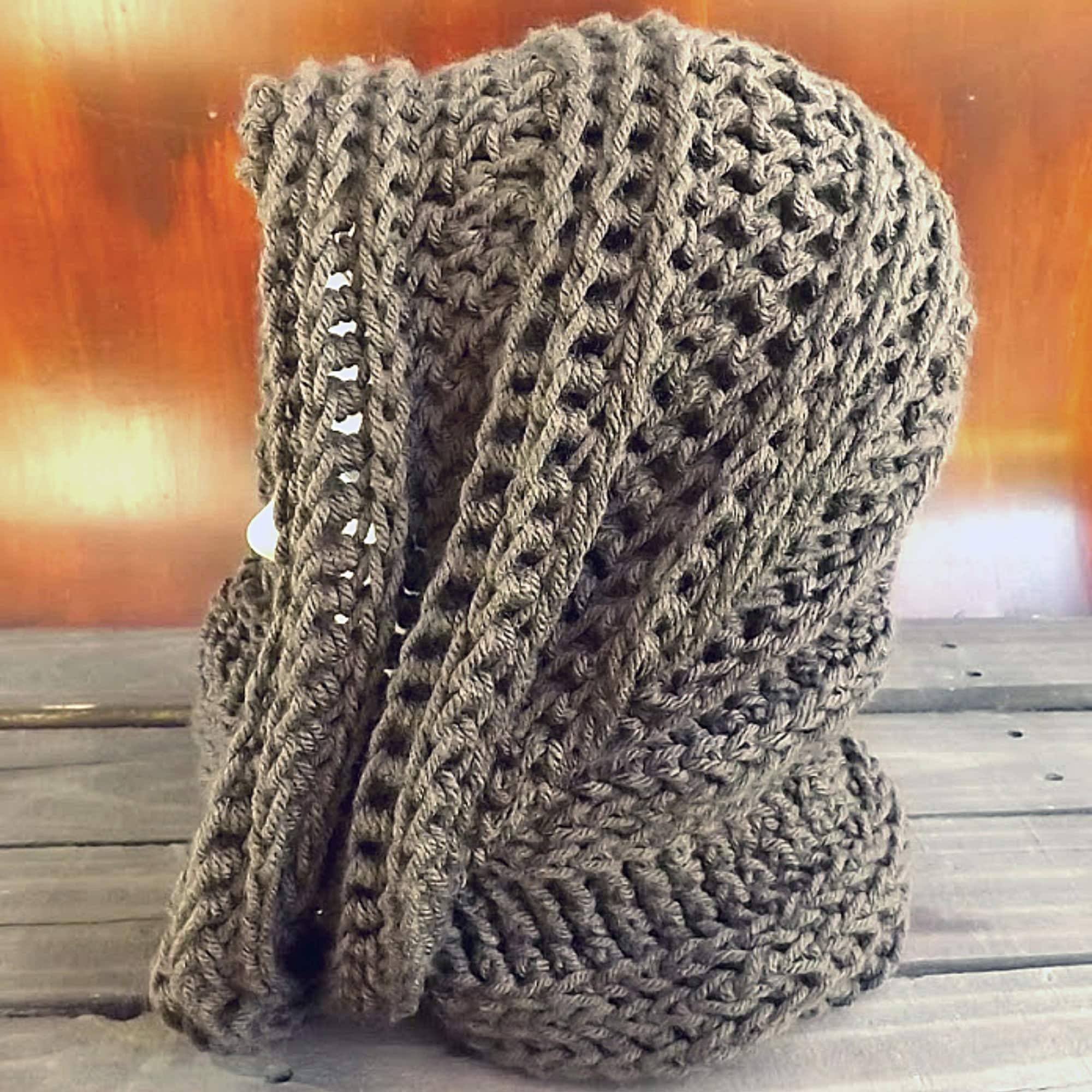 Hooded Infinity Scarf Crochet Pattern Joan Hooded Scarf Ear Etsy