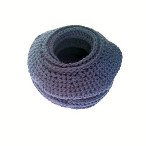 Crochet Hat for Dreads Pattern, Crochet Rasta Top Hat Bucket Hat Pattern with XXL Brim DIY Crochet Hat Instructions Dreadlocks Hat image 7